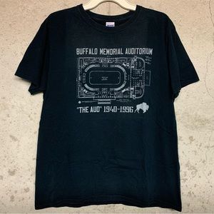 Buffalo Memorial Auditorium “The Aud” Blueprint Tee